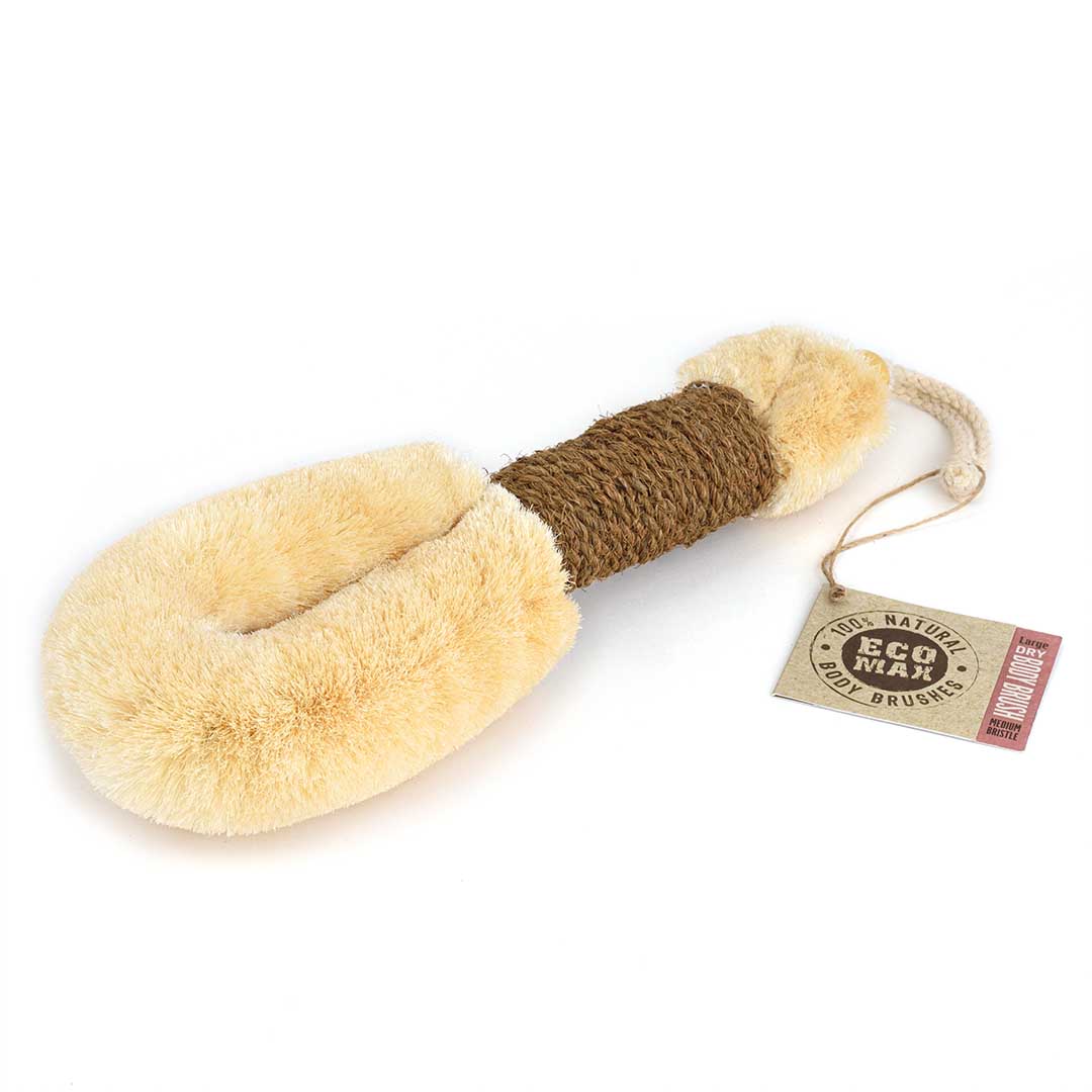 ECOMAX Dry Body Brush Large