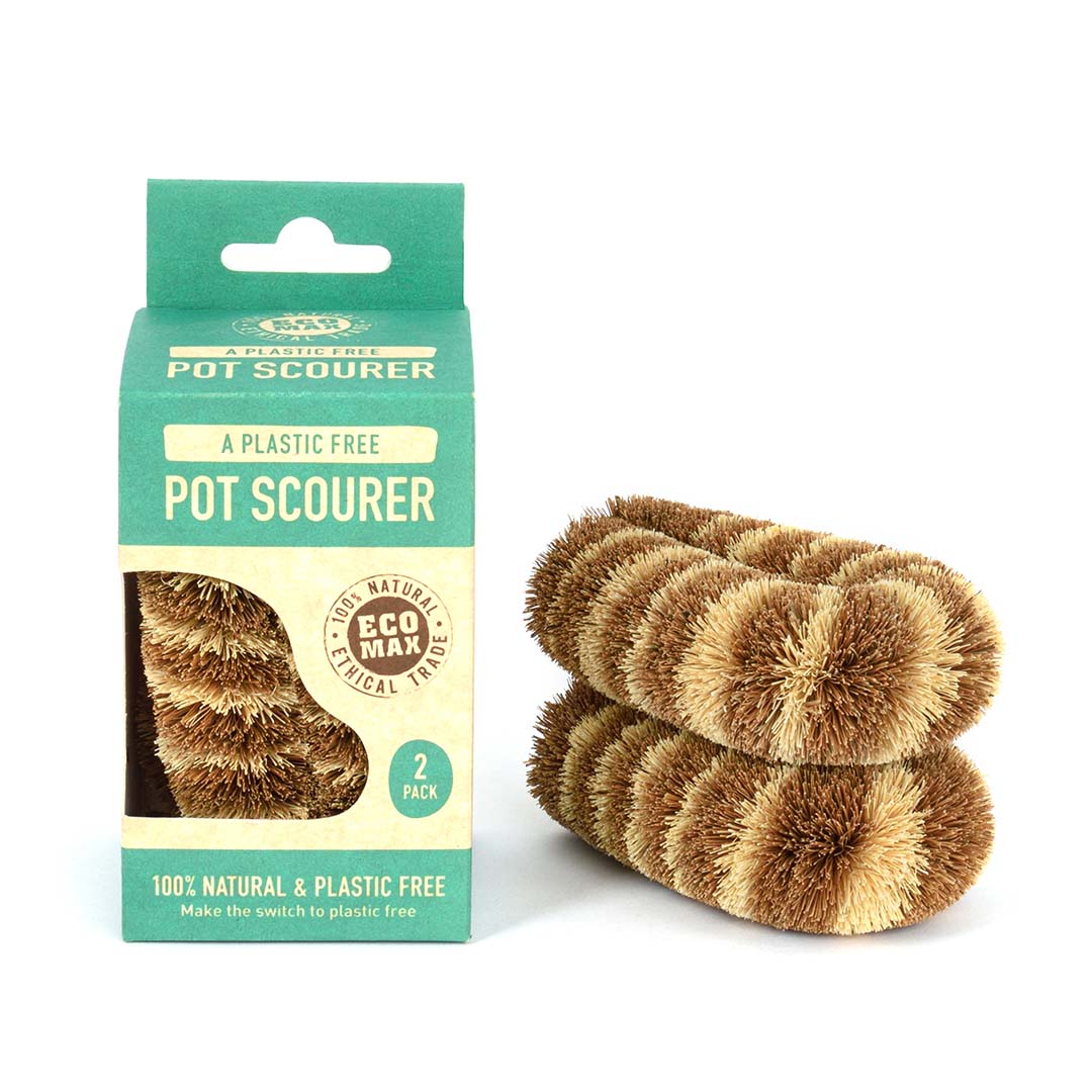 ECOMAX Premium Pot Scourer Twin-Pack
