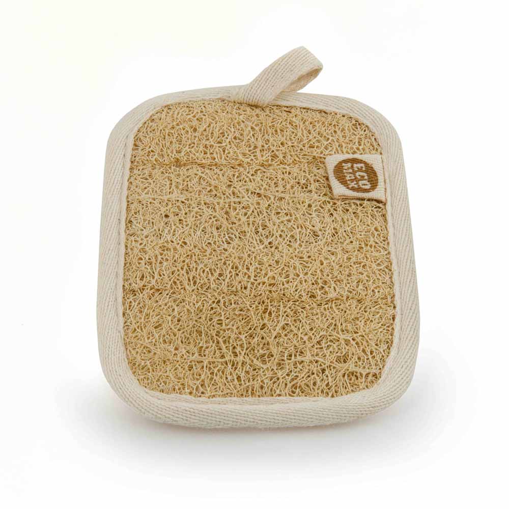 ECOMAX Loofah Scouring Pad Twin Pack