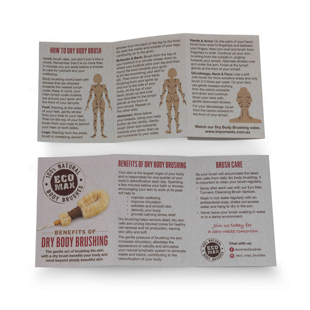 Brochure – Dry Body Brushing