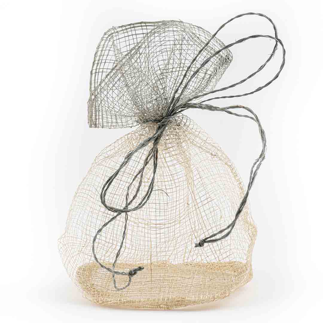 Sinamay Bag Grey Small