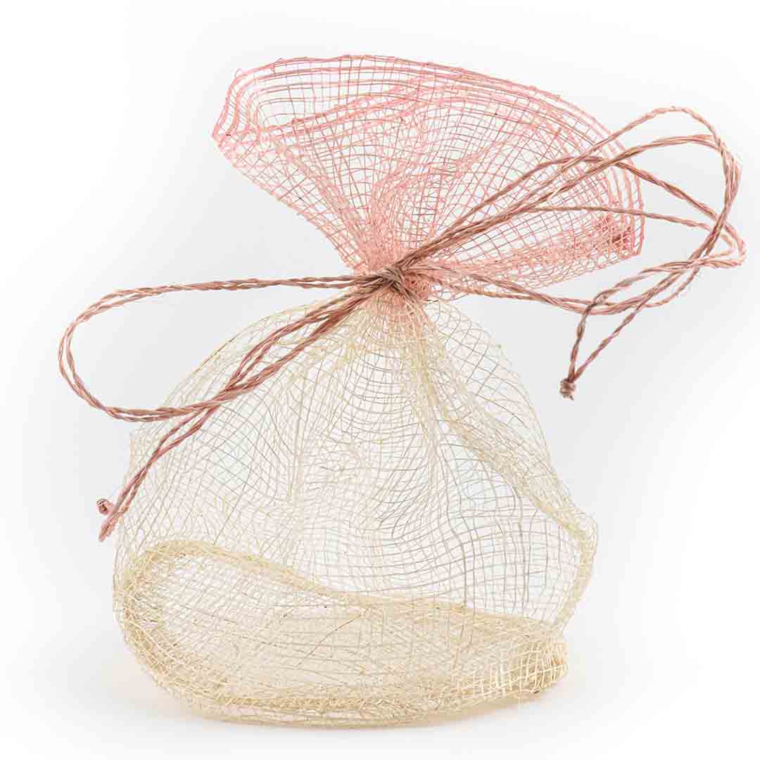 Sinamay Bag Soft Pink Small