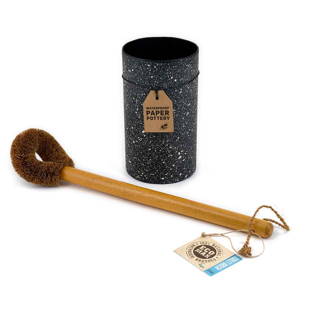 Dalby Granite Toilet Brush Holder